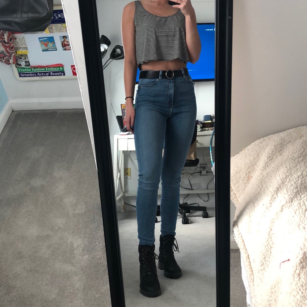 Stripped crop top